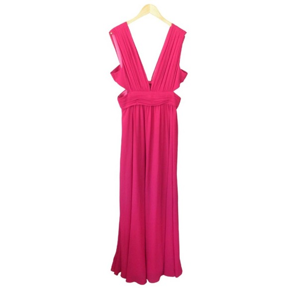 Badgley Mischka Pink Maxi Dress - Picture 12 of 12